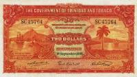 p6a from Trinidad and Tobago: 2 Dollars from 1934